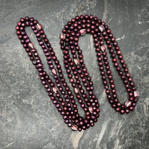 Burgundy Sautoir